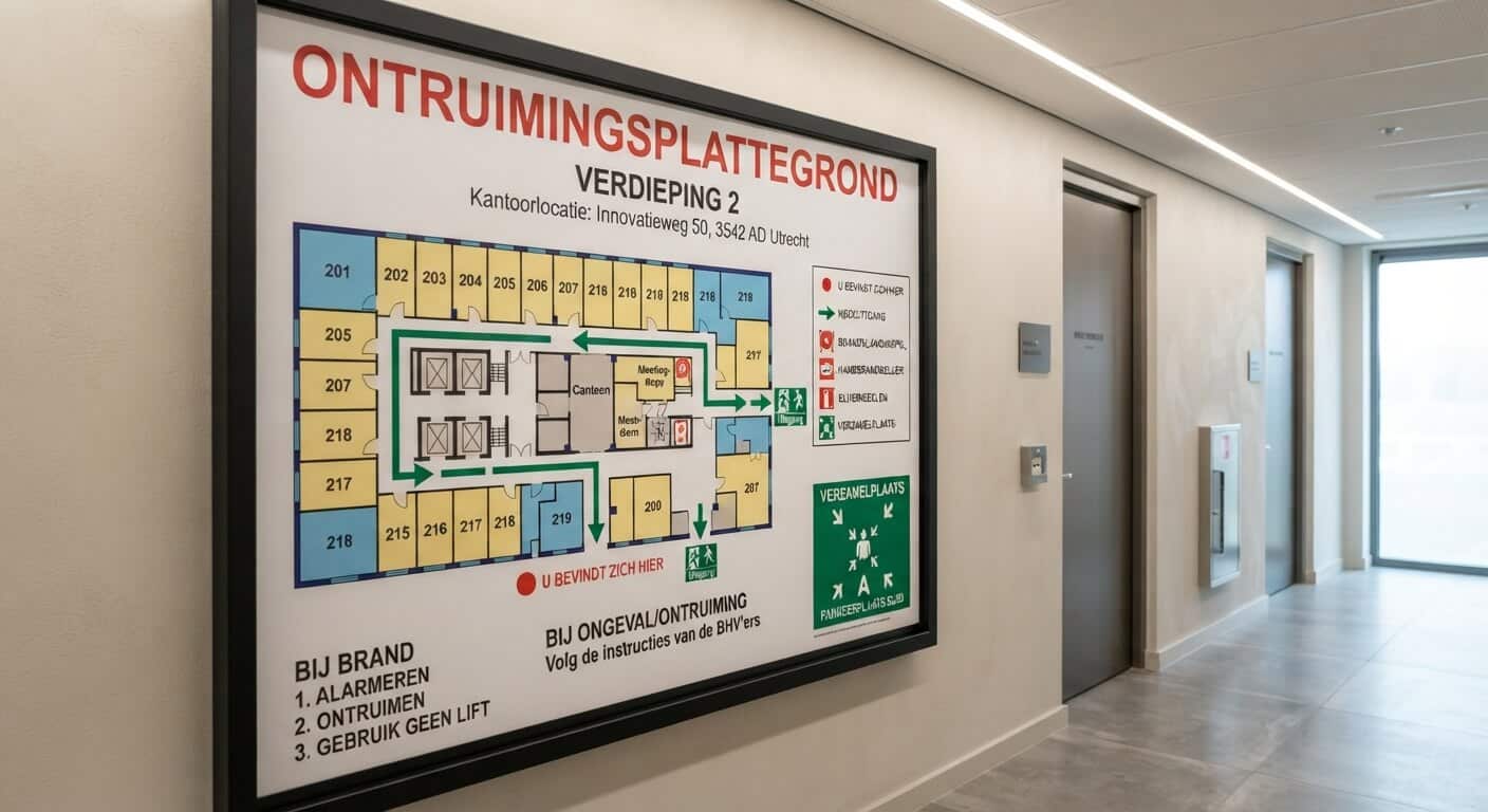 Ontruimingsplattegrond